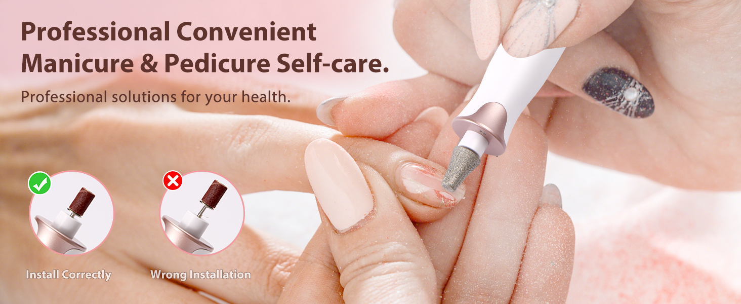 Professional Manicure Pedicure Nail File