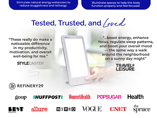 verilux in the press mood boosting light therapy reviews tested trusted and loved