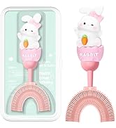 Toddler U-Shaped Toothbrush for 2-6 Years, Training Toothbrush, Kids Toothbrush, Food Grade Soft ...
