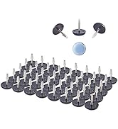 CO-Z 0.75? Nail on Furniture Sliders 40 PCS, Chair Furniture Glides, Chair Leg Floor Protectors f...