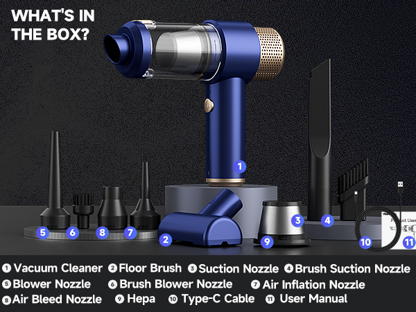 car vacuum portable cordless