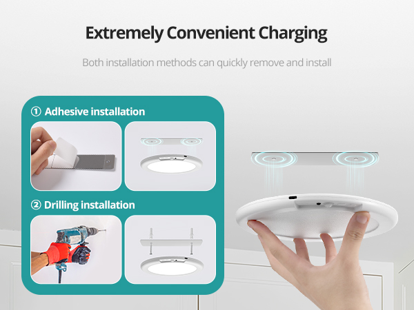 wowatt Battery Operated Ceiling Light