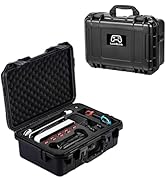 Carrying Bag Case for Nintendo Switch, Hard Professional Waterproof Switch Carrying Case for Swit...