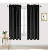 DWCN Blackout Curtains – Thermal Insulated, Energy Saving &amp; Noise Reducing Bedroom and Living Roo...
