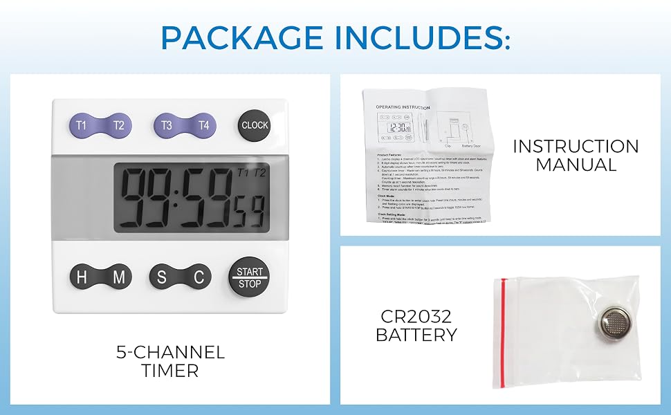 4 Channel Digital Timer