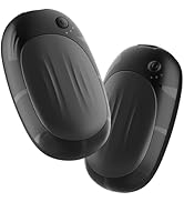 Rechargeable Hand Warmers 2 Pack, 6000mAh Electric Hand Warmers, 3-Settings Smart Heating, 2in1 P...