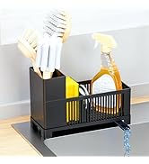 Rustproof Kitchen Sink Organizer for Countertop,Multifunctional Sink Organizer Caddy &amp; Organizati...