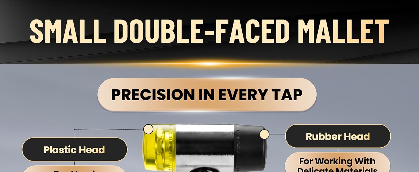 SMALL DOUBLE-FACED MALLET PRECISIONINEVERYTAP
