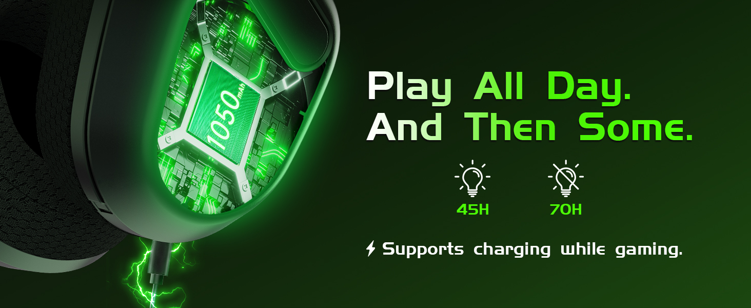 wireless gaming headset for xbox