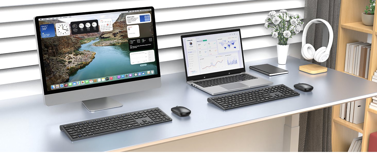wireless keyboard and mouse combo