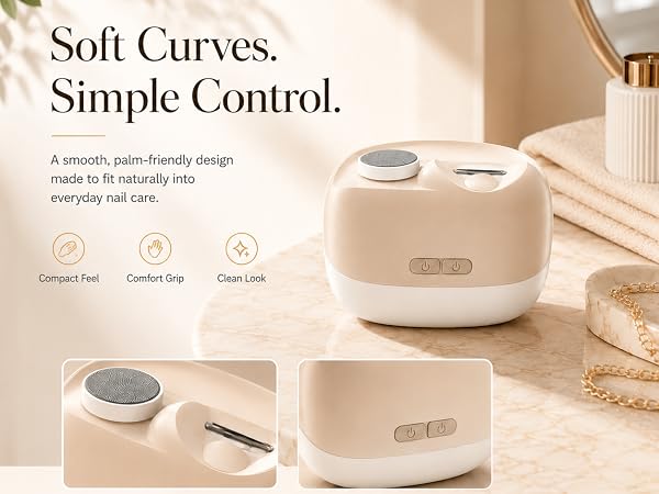 Designed for everyday comfort,confidence and gentle nail care at home.