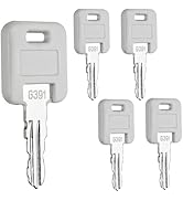 5 Pack G391 RV Keys, Replacement Keys for Campers &amp; Trailers, Verify G391 Lock Cylinder, Compatib...