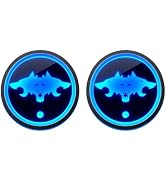 2PCS LED Car Cup Holder for Cyberbeast Style Cup Coasters Fit for Tesla/Cybertruck/Car/Pickup/Tru...