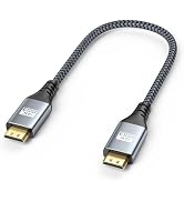 ZeniKon 4K Mini HDMI to Mini HDMI Cable 1FT, Short HDMI Mini Cable Support 4K@60Hz, 2K@120Hz, 108...
