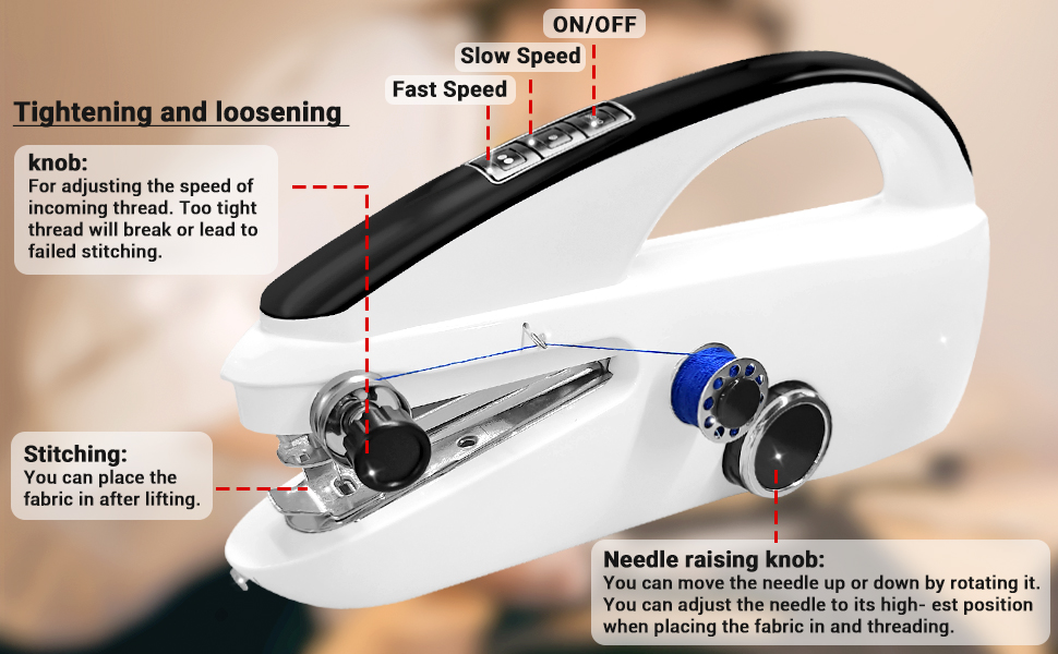 Hand Held Sewing Machine