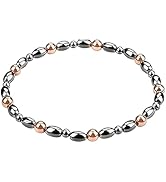 Drkao One Pack Copper Magnetic Anklet for Women Man Copper Anklet Magnet Anklets Christmas Gift f...