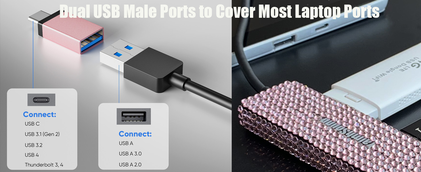 USB HUB PINK