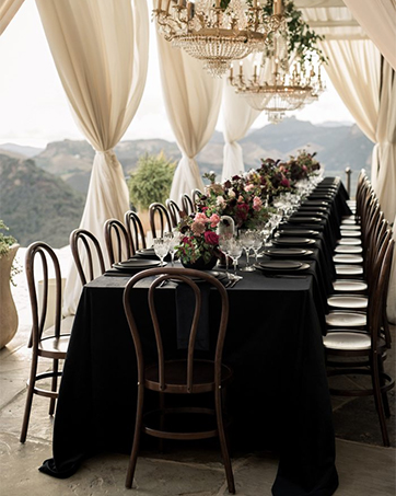 Meeing Wedding Party Tablecloth