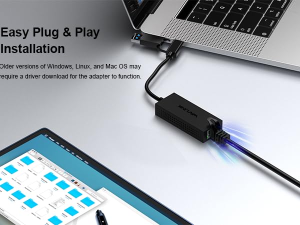 USB network adapters, transfer speeds compared to 10/100/1000 adapters, most wireless networks