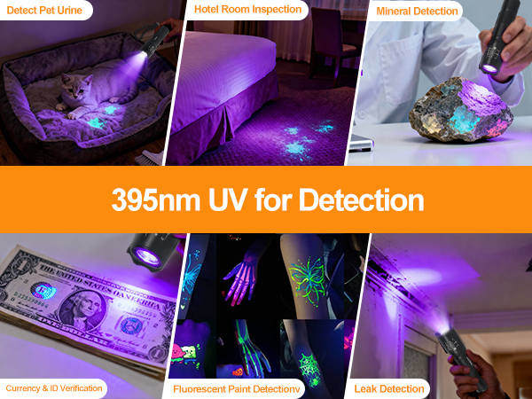 pet urine detector flashlight inspection flashlight flashlight for home use flashlight for hiking