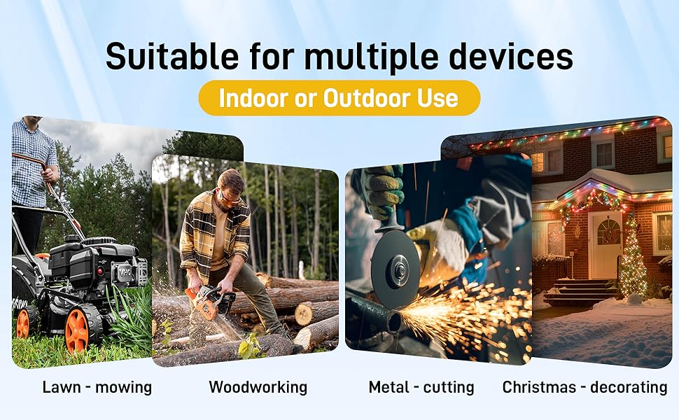 Suitable for multiple devices Indoor or Outdoor Use