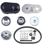 FGJQEFG Torque Converter for 1 Inch Go Karts 12T #35 Mini Bike Clutch Set Replacement CVT Comet T...