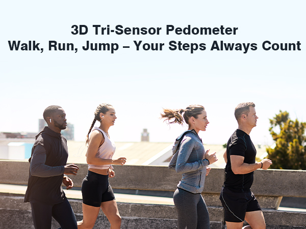 3D Pedometer for Walking
