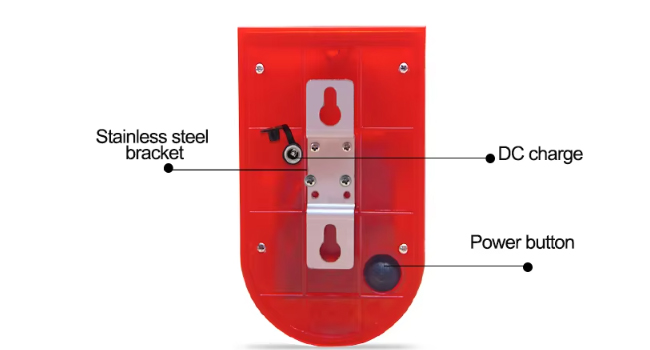 window alarms solar lights outdoor motion sensor anti dog barking device outdoor door stopper alarm