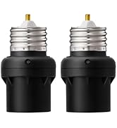 DEWENWILS Light Sensor Socket, Dusk to Dawn Light Socket Adapter, 360° Sensor Rotation, E26/E27 L...