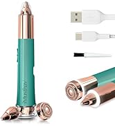 iMusthav 2 in 1 Eyebrow and Facial Hair Remover for Women Painless Electric Razor Epilator Trimme...