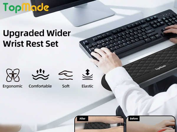 wider wrist rest