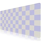 ToLuLu Desk Mat Mouse Pad Protector, Large Gaming Non Slip Computer Laptop Desk Blotter, Stitched...
