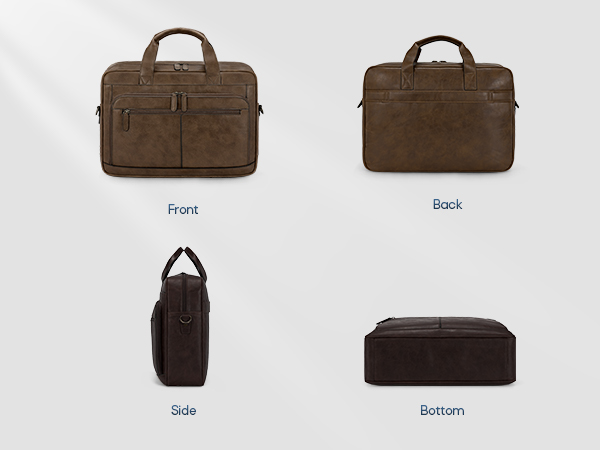 Sleek &amp; Well-Structured Men's Laptop Briefcase Design