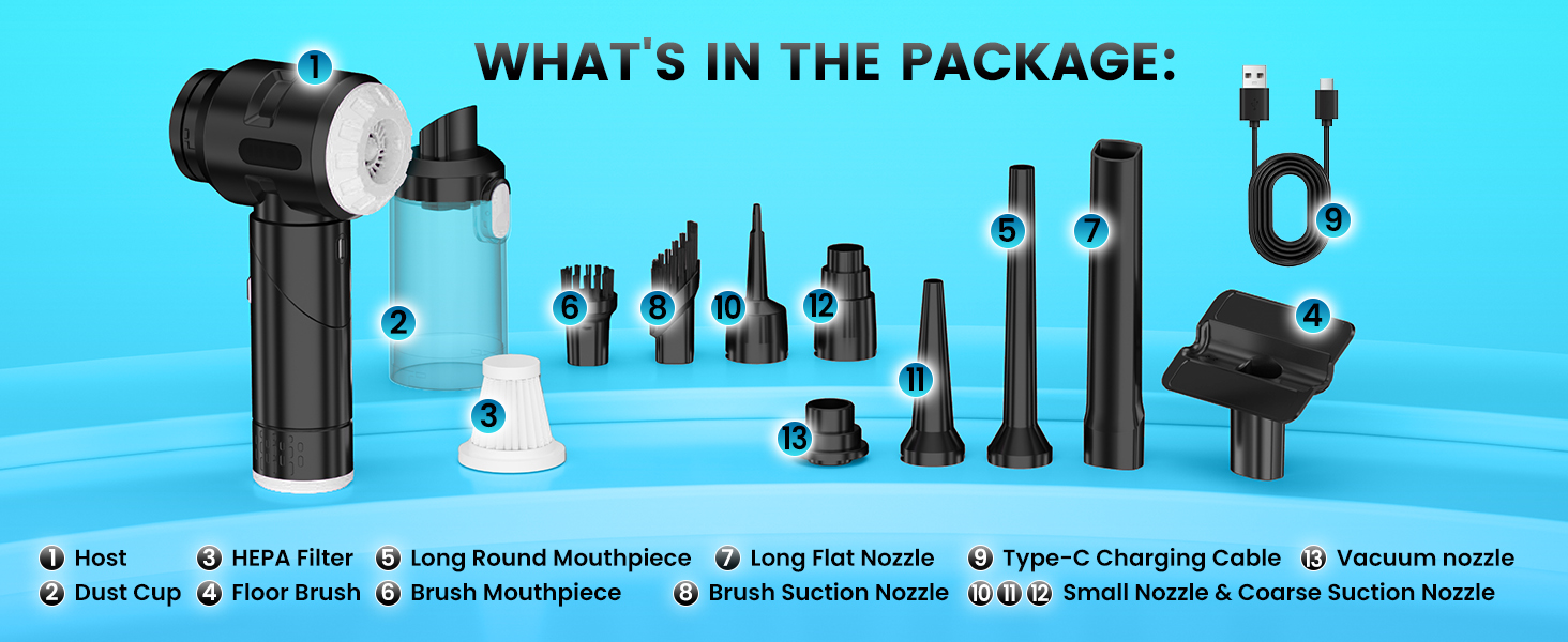 Wansimoo Handheld Vacuum Cleaner