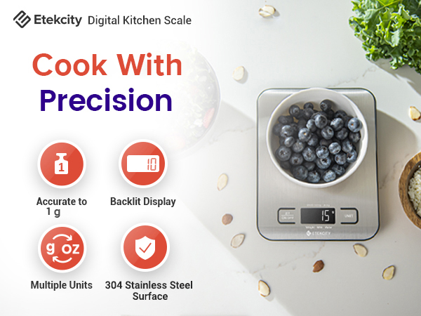 Measure food, small items, and liquids, designed to simplify and enhance your kitchen routine.