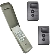 877MAX+371LM Garage Door Keypad &amp; 2 Remotes Combo Compatible with Sears Craftsman Garage Door Ope...