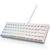 YOUSUOMASTER YK61-60% Mechanical Gaming Keyboard Wired, Hall Effect Switches, Adjustable Actuatio...