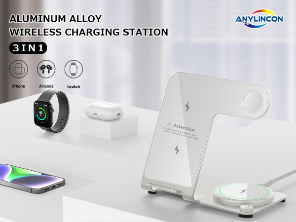 Y91 3 in 1 wireless charger station