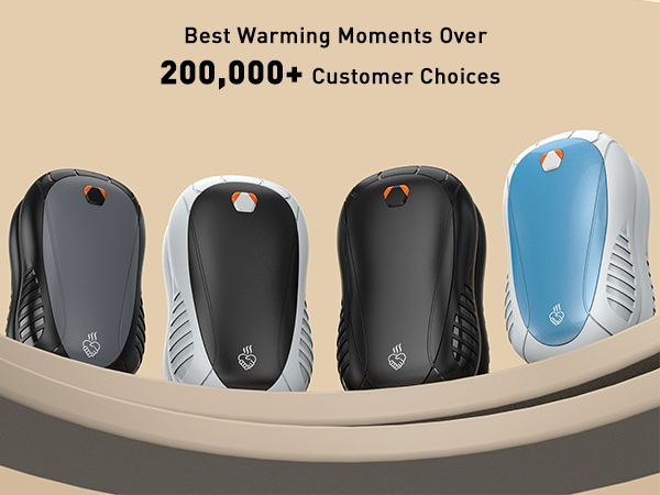 Hand warmers rechargeable is 200,000 customers choices.