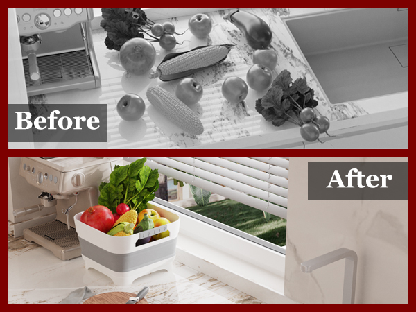 collapsible dish sink