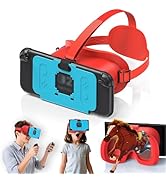 Upgraded VR Headset for Switch 2 (2025), Switch 2 VR Virtual Boy Glasses with Adjustable HD Lense...