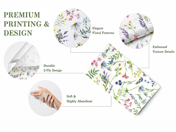 wildflower napkins