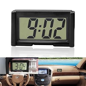 Red, Black, Blue, Red, Purple clock digital small battery operated clocks