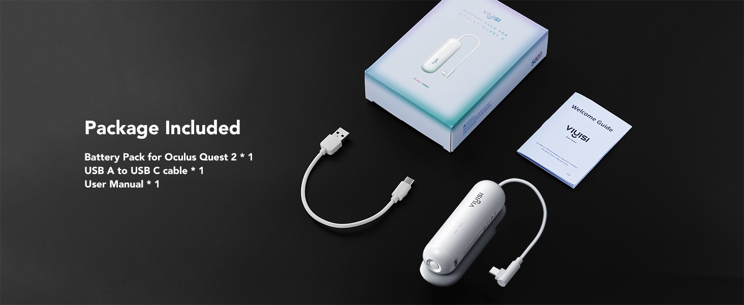 oculus quest 2 battery pack USB C powerbank charger
