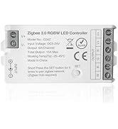 TUNICHX ZigBee 3.0 LED Controller C04Z RGBW LED Strip Bulb Dimmer Compatible with Echo Plus Home-...