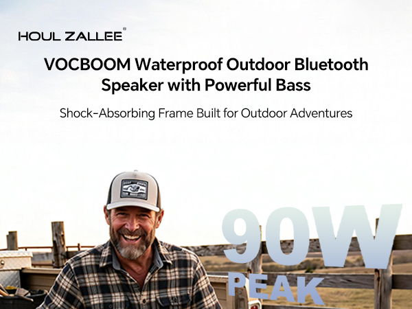 IPX7 Waterproof Outdoor Bluetooth Speaker