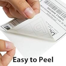 9527 Product Fanfold 4 x 6 Direct Thermal Labels White Perforated Shipping Labels