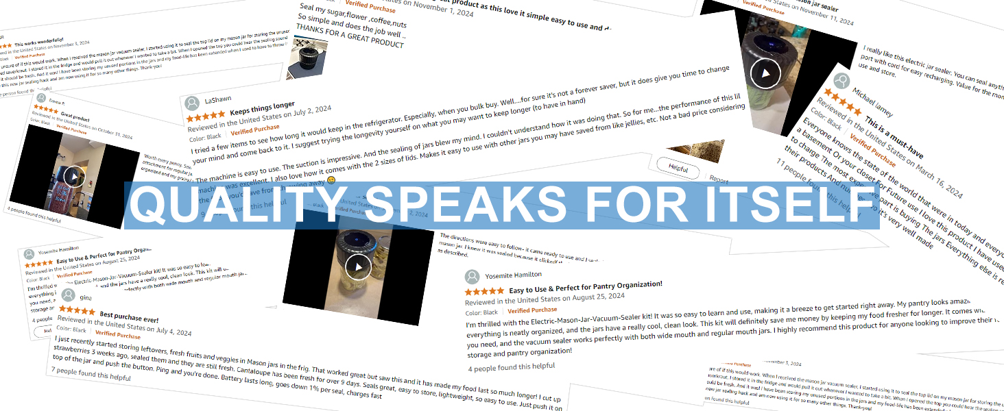 mason jar vacuum sealer