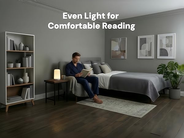 Even Light for Comfortable Reading