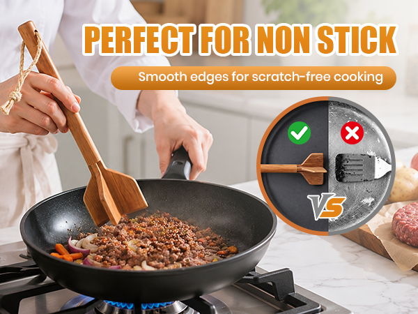 Teak Wooden Ground Beef Masher 
